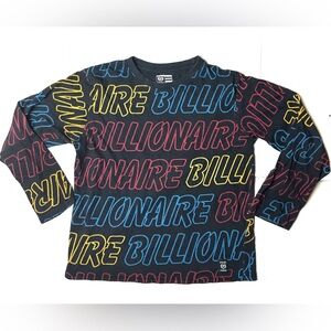 Phat Farm Boys Youth‎ XL 18 100% Cotton Long Sleeve Graphic Tee Billionaire